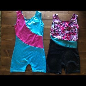 Gymnastics leotards